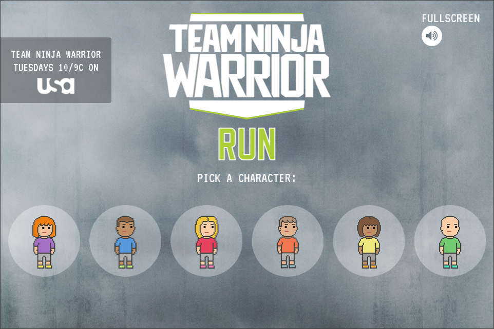 Team Ninja Warrior has its own game!